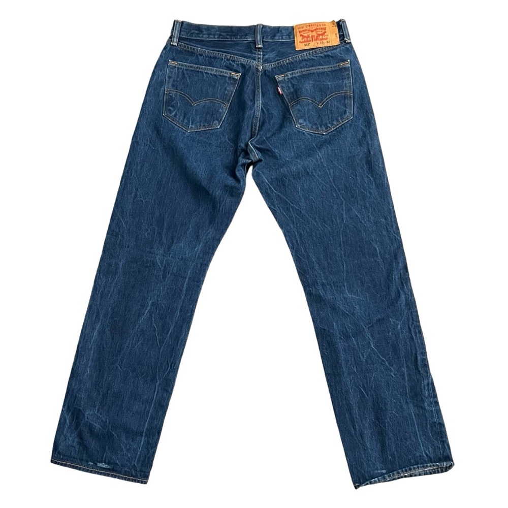 2014 Levi’s 501 Original Fit Button Fly Jeans Egypt Dark Wash